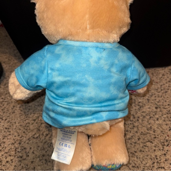 Musical Build A Bear. Teddy Bear with Blue Shirt Plays Happy Birthday Song - Picture 6 of 7